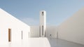 Renaissance Architecture Of Hd Minimalist Mosque In Sancaclaar