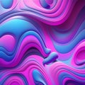 Vivid Abstract Waves Background - A Stunning Gradient of Colors for Creative Projects and Design Inspiration.