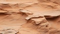 Sculpted by Time: Desert Sands Textured Background. AI generate