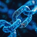 Cutting-Edge Chain Connection Design: The Fusion of Light Effects and Reflections