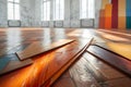 Laminate Flooring Swatches Showcase Room