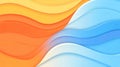 Explore a vibrant abstract wavy background, featuring fluid color gradients perfect for modern design projects