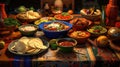 Vibrant Flavors: Mexican Cuisine in Heartwarming Family Gathering Atmosphere