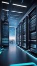 QuantumQuotient\'s Data Elevation: A 3D Voyage into the Future. AI generate