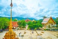 Explore Wat Chalong, Chalong, Phuket, Thailand Royalty Free Stock Photo