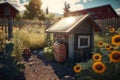 Experience the Marvels of a Solar-Powered Community Garden with Stunning Ad Photography and Unreal Engine 5 Technology