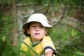Explorer boy Royalty Free Stock Photo