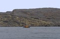 Explorers Cruising the Arctic in a Raft