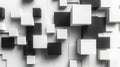 Exploring Abstract Cube Patterns, A Monochromatic 3D Design