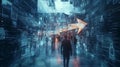 Exploring abstract digital environments the intersection of people growth and technology in a data-driven future