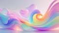 Exploring Abstract Fluid Shapes with Beautiful Gradient Colors for Modern Design Ideas