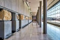 Exploring the Acropolis Museum in Athens Greece with ancient artifacts Royalty Free Stock Photo