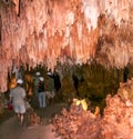 Exploring Aktun Chen caves in Yucatan