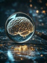 Exploring artificial intelligence through transparency and oversight with a magnified brain network