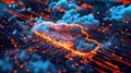 Exploring the Benefits and Challenges of Edge Computing: Enhancing Real-Time Data Processing and Reducing Latency Royalty Free Stock Photo