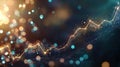 Exploring the Bright Future of Bitcoin and Cryptocurrency Against a Luminous Background of Light