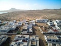 Caleta del Sebo: A Stunning Aerial Portrait of the Picturesque Coastal Village