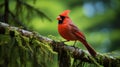 Exploring Cardinal Feeding Behavior In The Wild With Canon M50