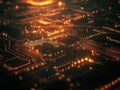 Exploring Circuits, Digital Pathways Illuminate Technological Advancements Futuristically