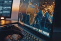 Exploring Complex Data Sets with Data Science and Big Data Technology: An Analysis of Computing, Visualization, and Artificial Int Royalty Free Stock Photo