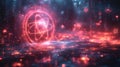 Exploring the concepts of quantum mechanics with focus on qubits, superposition, and entanglement in a digital