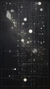 Exploring the Cosmos: A Closeup View of Metallic Galactic Circle