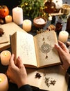 Exploring creative rituals through ancient texts Royalty Free Stock Photo