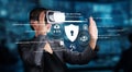 Exploring Cybersecurity in Virtual Reality: Safeguarding Privacy and Data in an Online World of Technology and Business Royalty Free Stock Photo