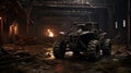 Exploring The Dark Basement: Off Road Bugbear In Vray Tracing