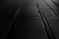Exploring dark perforated textures, a detailed look at abstract patterns