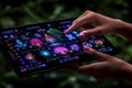 Exploring data science analyzing complex data with virtual screen projections in business tech