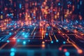 Exploring Digital Networks, A Visual Journey into the Technological World of Data Flow and Connectivity