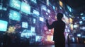 Exploring digital technology s role in virtual screen interaction in a networked future