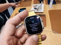 Exploring Dive App: Titanium Apple Watch Ultra Launch Royalty Free Stock Photo
