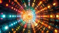 Exploring Dynamic Light Patterns in a Vast Digital Universe of Creativity and Innovation