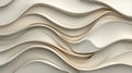 Exploring the Elegance of a 3D Wall with Wavy Lines in Breccia Marble Design Royalty Free Stock Photo