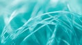 Exploring the Elegance of Turquoise Microtubules in a Captivating Abstract Formation Royalty Free Stock Photo