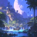 Exploring Enchanted Cove: Fantasy Narrative