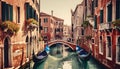 Exploring the Enchanting Beauty of Venice Canals with Gondolas and Bridges