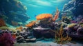 Exploring The Enchanting Underwater 3d World: Corals, Octopuses, And Afro-caribbean Art