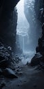 Exploring The Enigmatic Depths: A Captivating Journey Into A Dark Cave Royalty Free Stock Photo