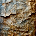 Intricate patterns of aged, crumpled paper showcasing natural textures and colors