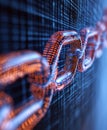 Exploring the future of cryptocurrency through abstract blockchain representations
