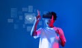 Exploring the Future of Generative AI in Virtual Reality with a Focus on Prompt Engineering and Natural Language Royalty Free Stock Photo
