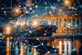 Exploring global trade routes mapping key shipping paths and logistics of supply chains