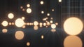 Exploring glowing spheres in a grid, a digital art journey