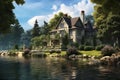 Exploring the Hidden Treasures of a Luxurious Lakefront Mansion