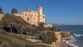 Exploring the Historic Tamarit Castle, Catalonia Royalty Free Stock Photo