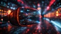 Exploring the immersive virtual reality landscape of cybersecurity in a futuristic environment