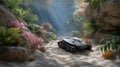 Exploring the Impact of Autonomous Systems on Industries While Parked in a Sandy Area